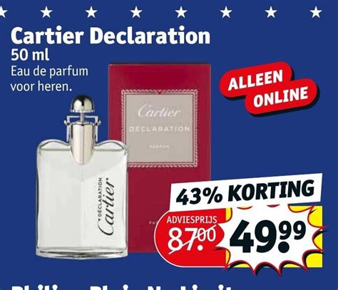 declaration - cartier kruidvat